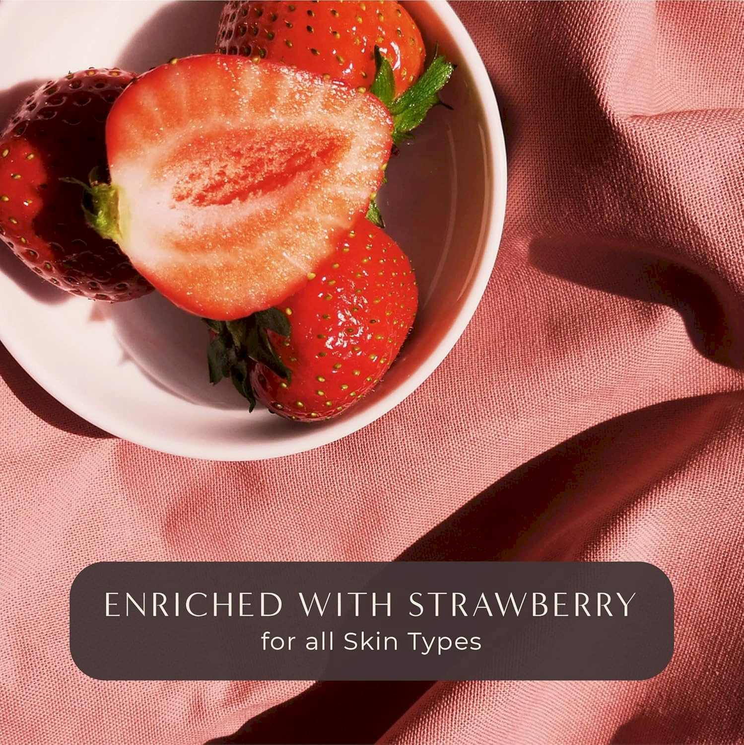 HONEYBEE - WAX STRIP - BODY - STRAWBERRY - READY TO USE
