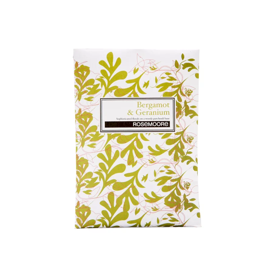 ROSEMOORE - BERGAMOT & GERANIUM - SCENTED SACHET