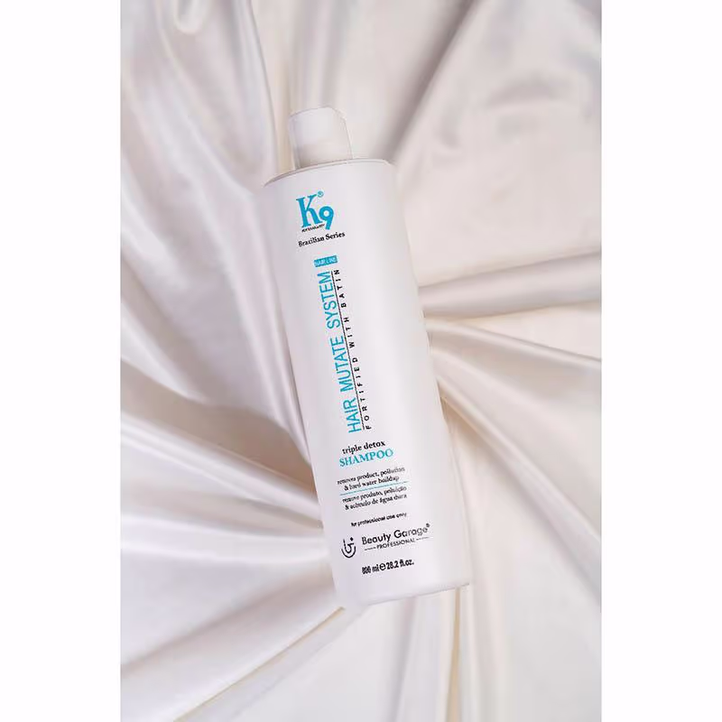 BEAUTY GARAGE PROFESSIONAL - K9 SERIES - HAIR MUTATE SYSTEM - TRIPLE DETOX - SHAMPOO