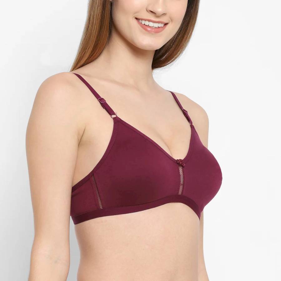 FLORET - TEE SHIRT BRA - KATRINA - WINE