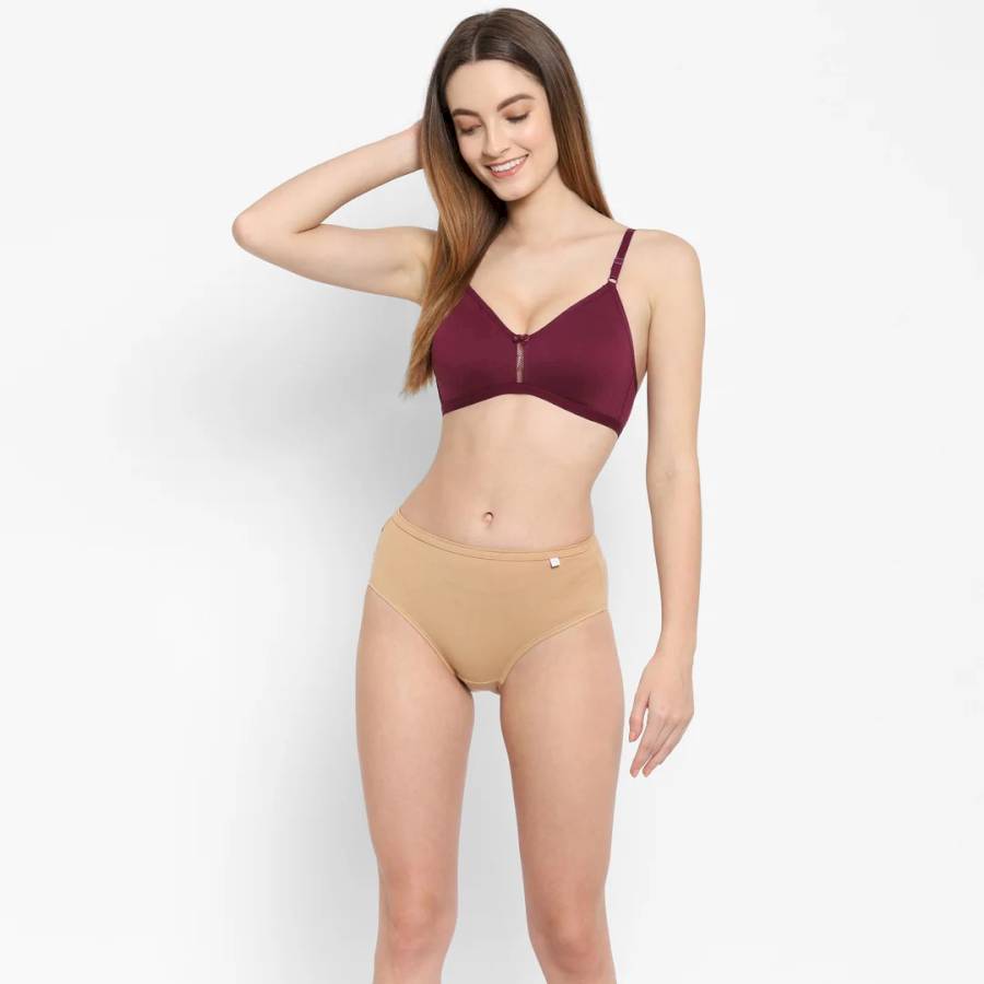 FLORET - TEE SHIRT BRA - KATRINA - WINE