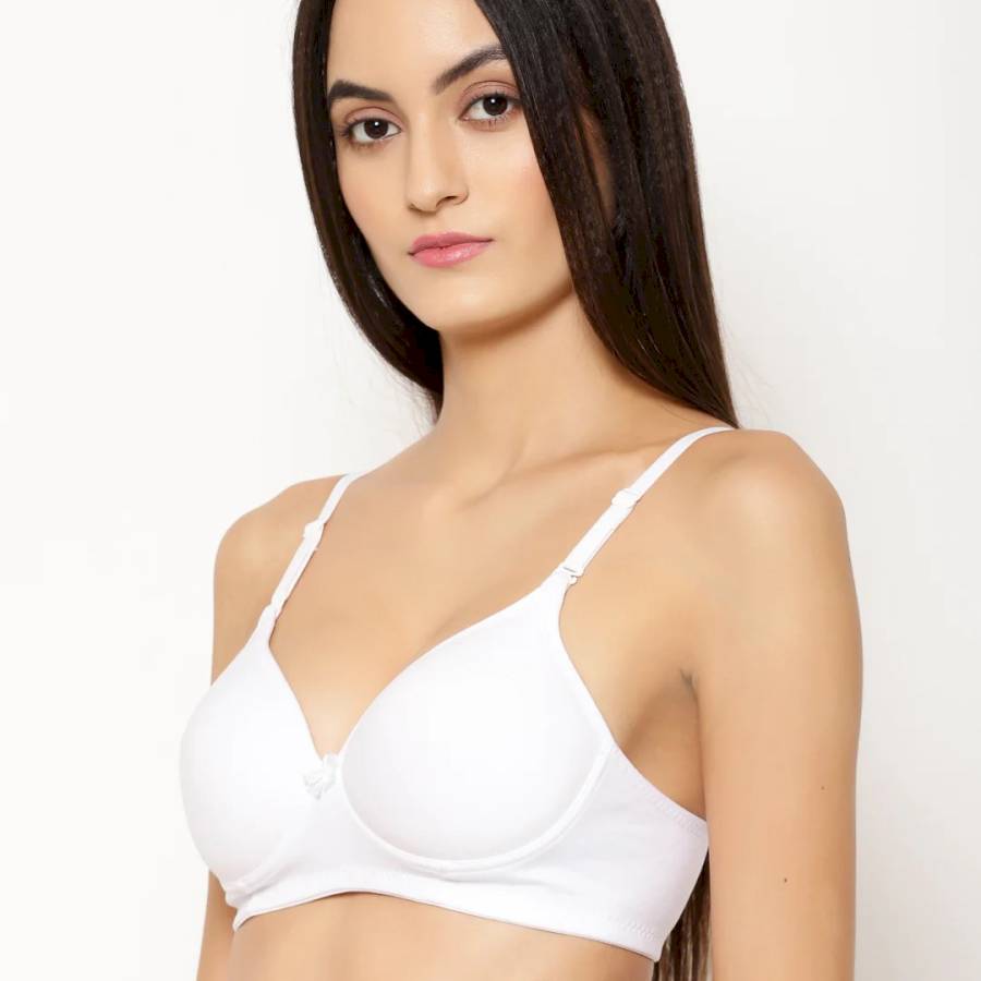 FLORET - T - 3010 - WHITE - PUSHUP BRA