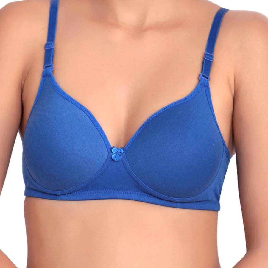 FLORET - T - 3010 - BLUE - PUSHUP BRA