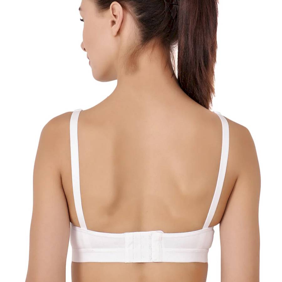 FLORET - PADDED SPORTS BRA - WHITE