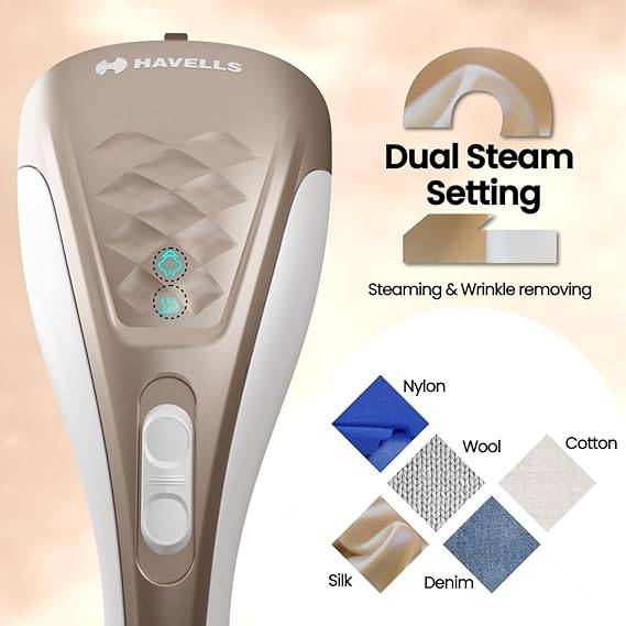 HAVELLS - ELEGANCE - HAND HELD GARMET STEAMER -1200W