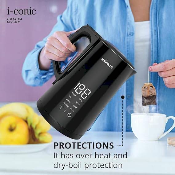 HAVELLS - I-CONIC DIGI - KETTLE -1600W