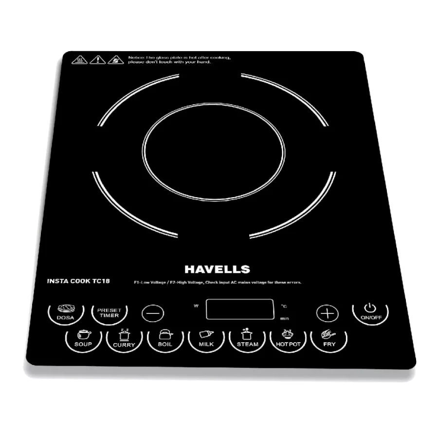 HAVELLS - INSTA COOK - INDUCTION COOK -TC18 - 1800W
