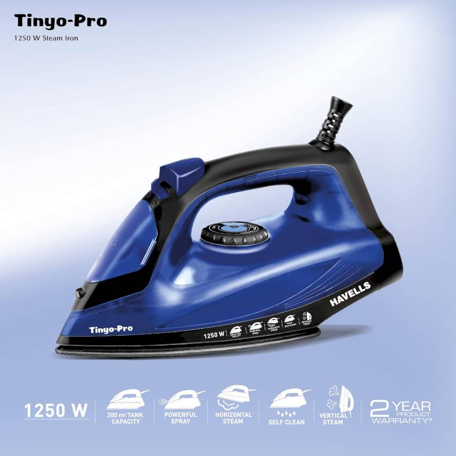 HAVELLS - TINYO-PRO - 1250 W - STEAM IRON