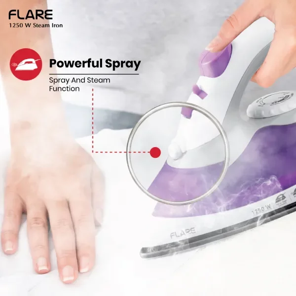 HAVELLS - FLARE - 1250 W - STEAM IRON