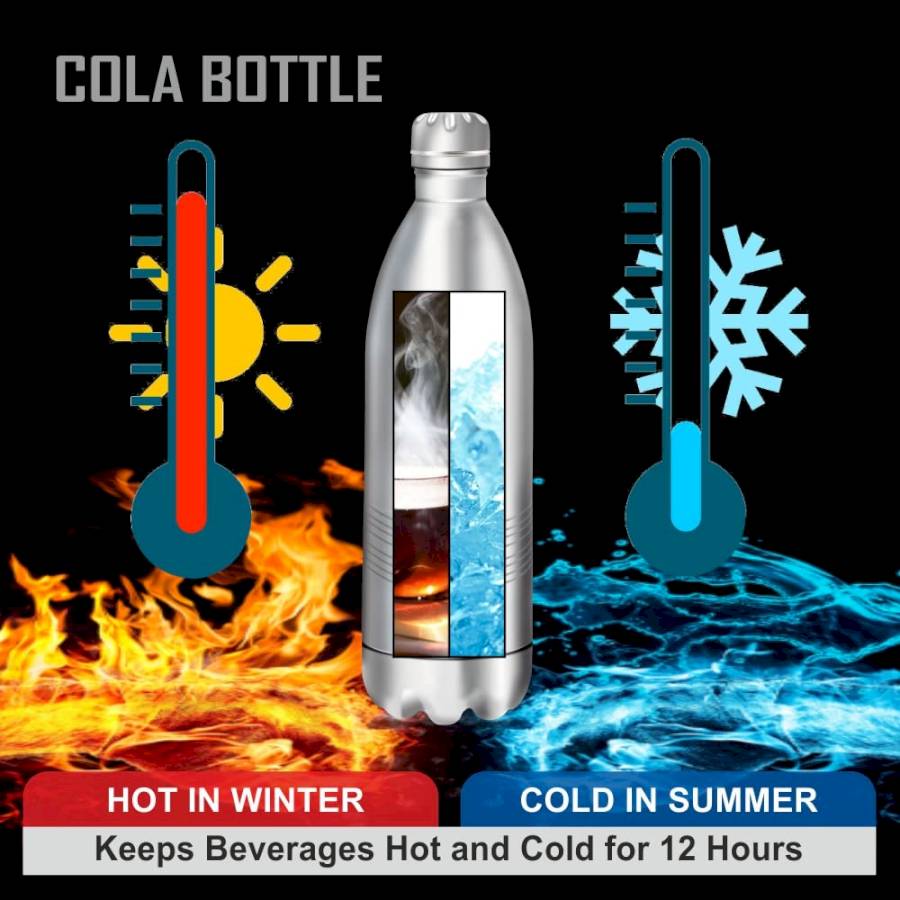 BALTRA - COLA BOTTLE - BVB 103 - STAINLESS STEEL - VACCUM FLASK