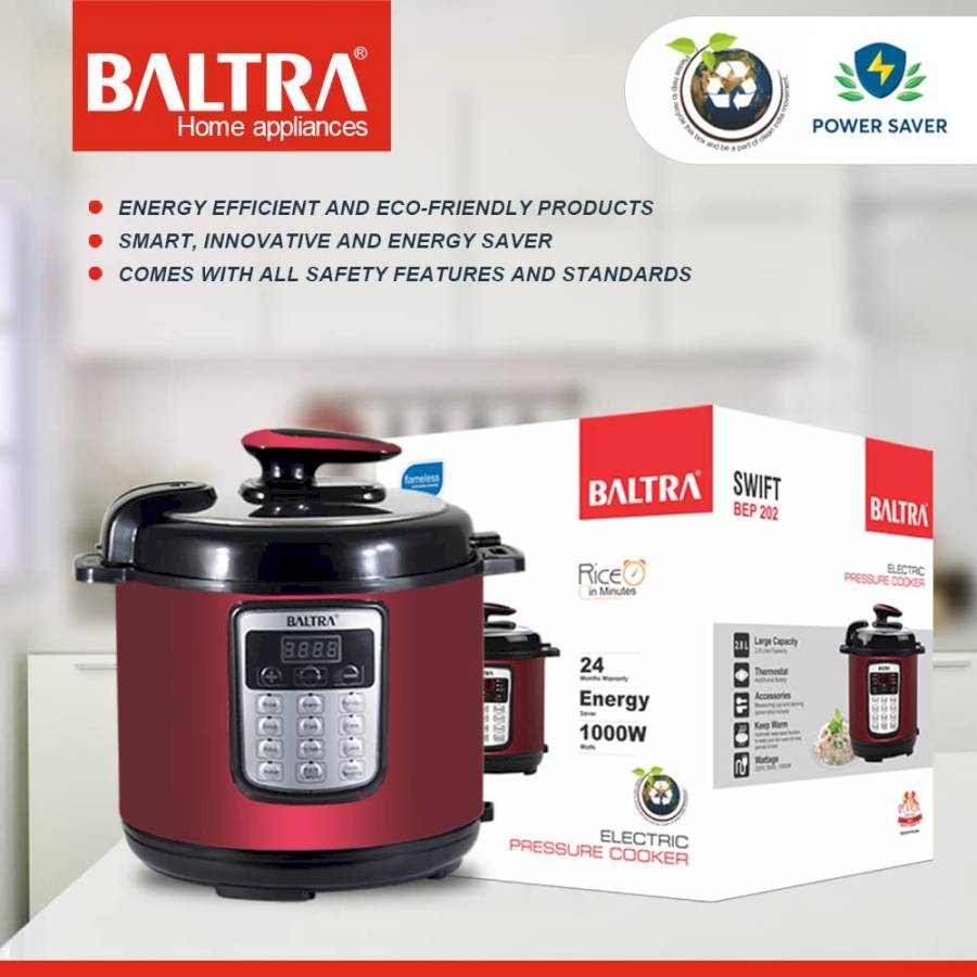 BALTRA - SWIFT BEP 202 - ELECTRIC PRESSSURE COOKER