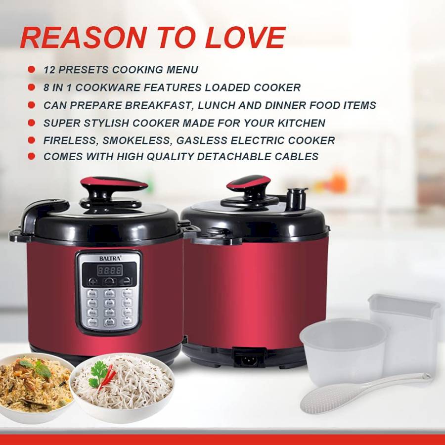 BALTRA - SWIFT BEP 202 - ELECTRIC PRESSSURE COOKER
