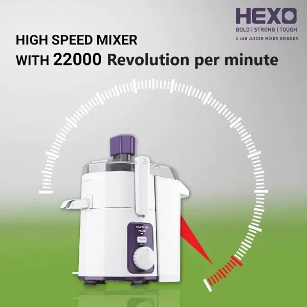 HAVELLS - HEXO 2 JAR - JUICER MIXER GRINDER