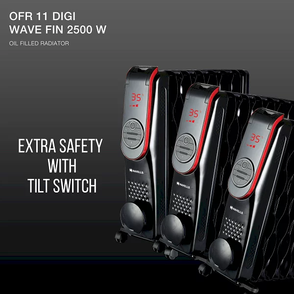 HAVELLS - OFR 11 DIGI WAVE FIN - OIL FILLED RADIATOR