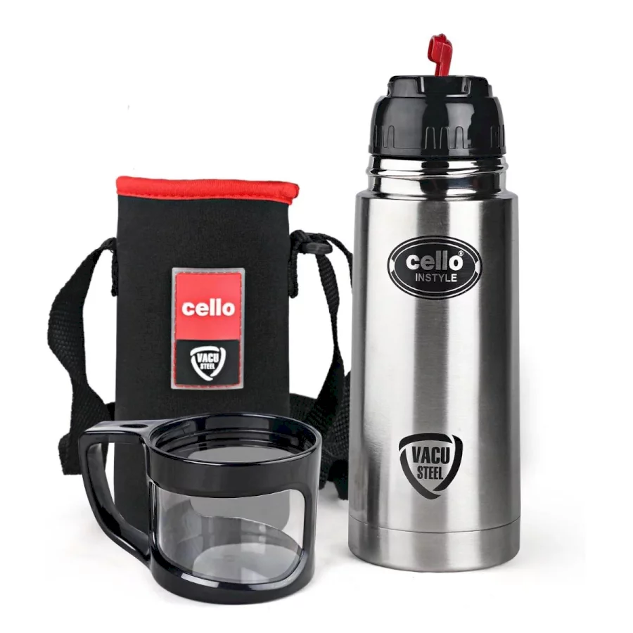 CELLO - INSTYLE - VACUSTEEL FLASK - THERMO SEAL