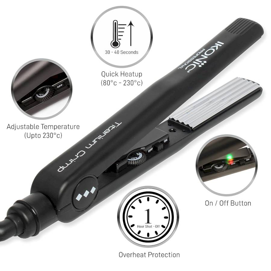 IKONIC PROFESSIONAL - TITANIUM CRIMP - CRIMPER