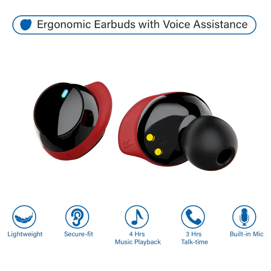 PTRON - BASSBUDS EVO - TRUE WIRELESS STEREO EARBUDS
