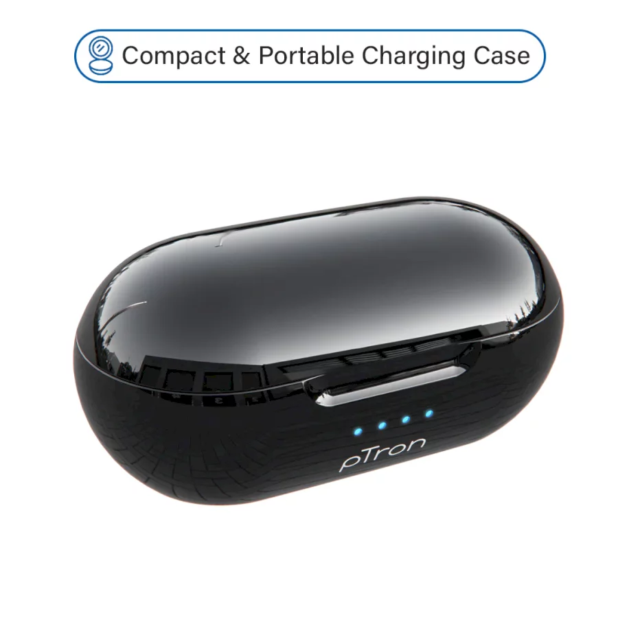 PTRON - BASSBUDS EVO - TRUE WIRELESS STEREO EARBUDS