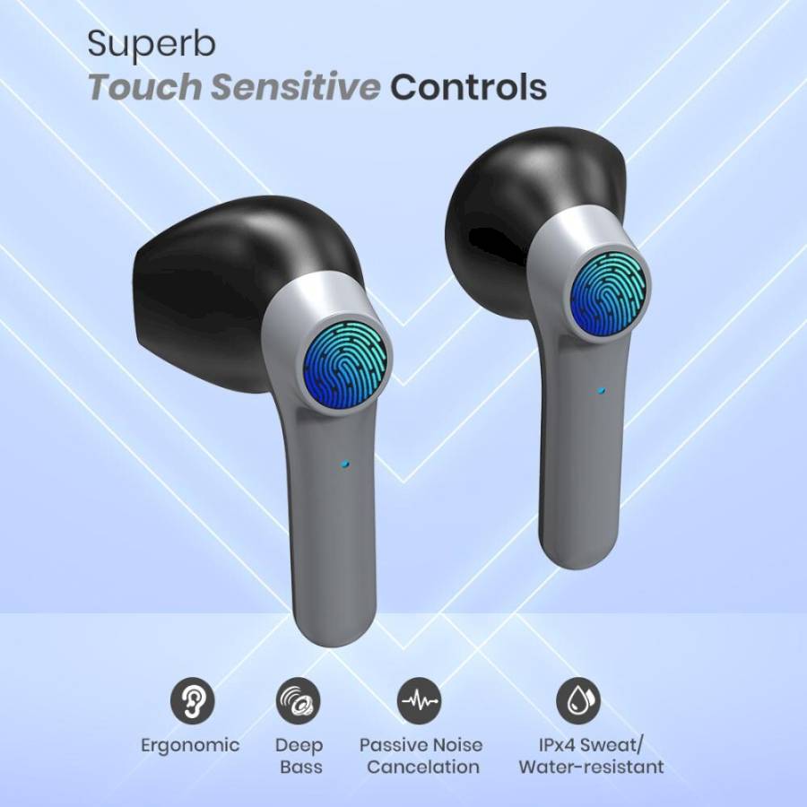 PTRON - BASSPODS 781 - TRUE WIRELESS STEREO EARBUDS