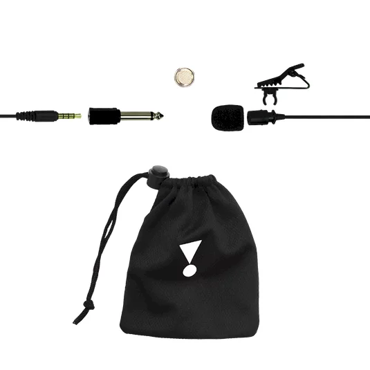 JBL - CSLM30B - BATTERY - POWERED LAVALIER MICROPHONE
