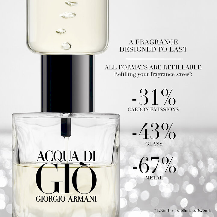 ARMANI - ACQUA DI GIO VAPORISATEUR RECHARGEABLE REFILLABLE SPRAY - Eau De Parfum