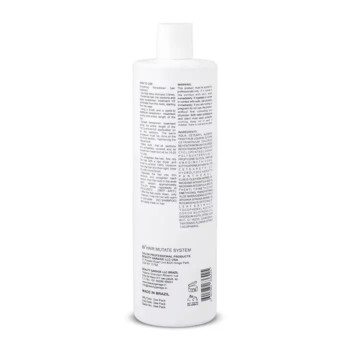 BEAUTY GARAGE - K9 - BRAZALIAN SERIES - HAIR MUTATE SYSYTEM - SMOOTHING KERASHINE + HAIR TREATMENT
