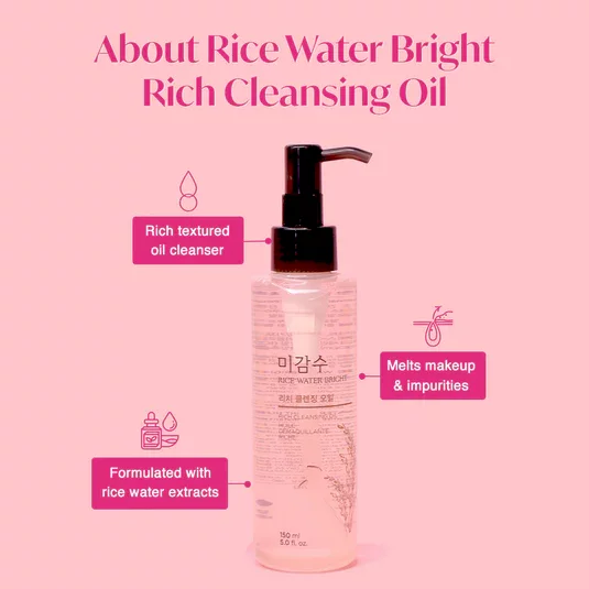 The Face Shop -Rice Water Bright Rich - Cleansing Oil