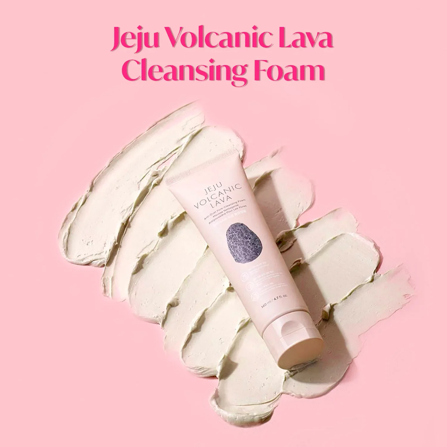 THE FACE SHOP - Jeju Volcanic Lava - Cleansing Foam