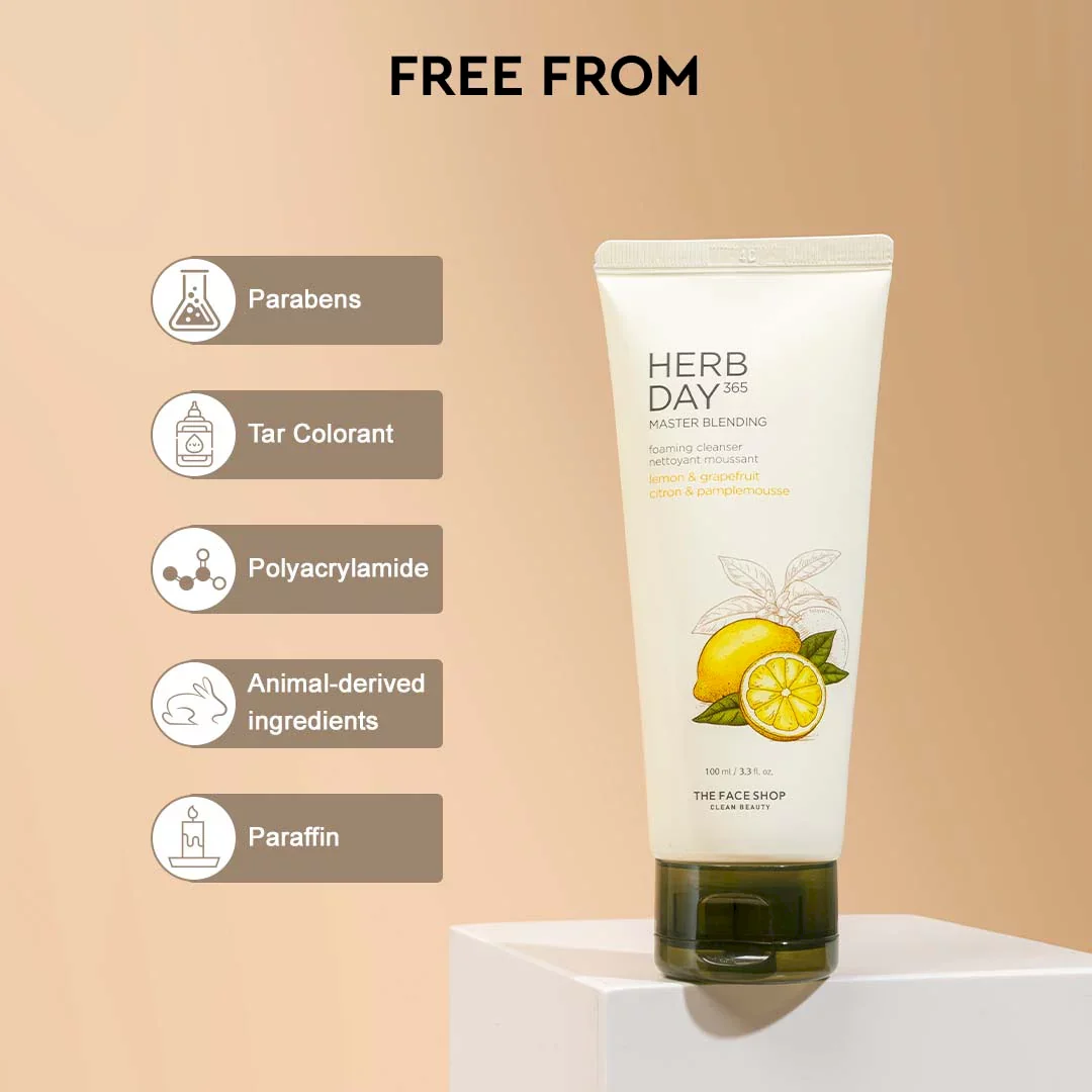 Herb Day 365 - Lemon & Grapefruit- Foaming Cleanser