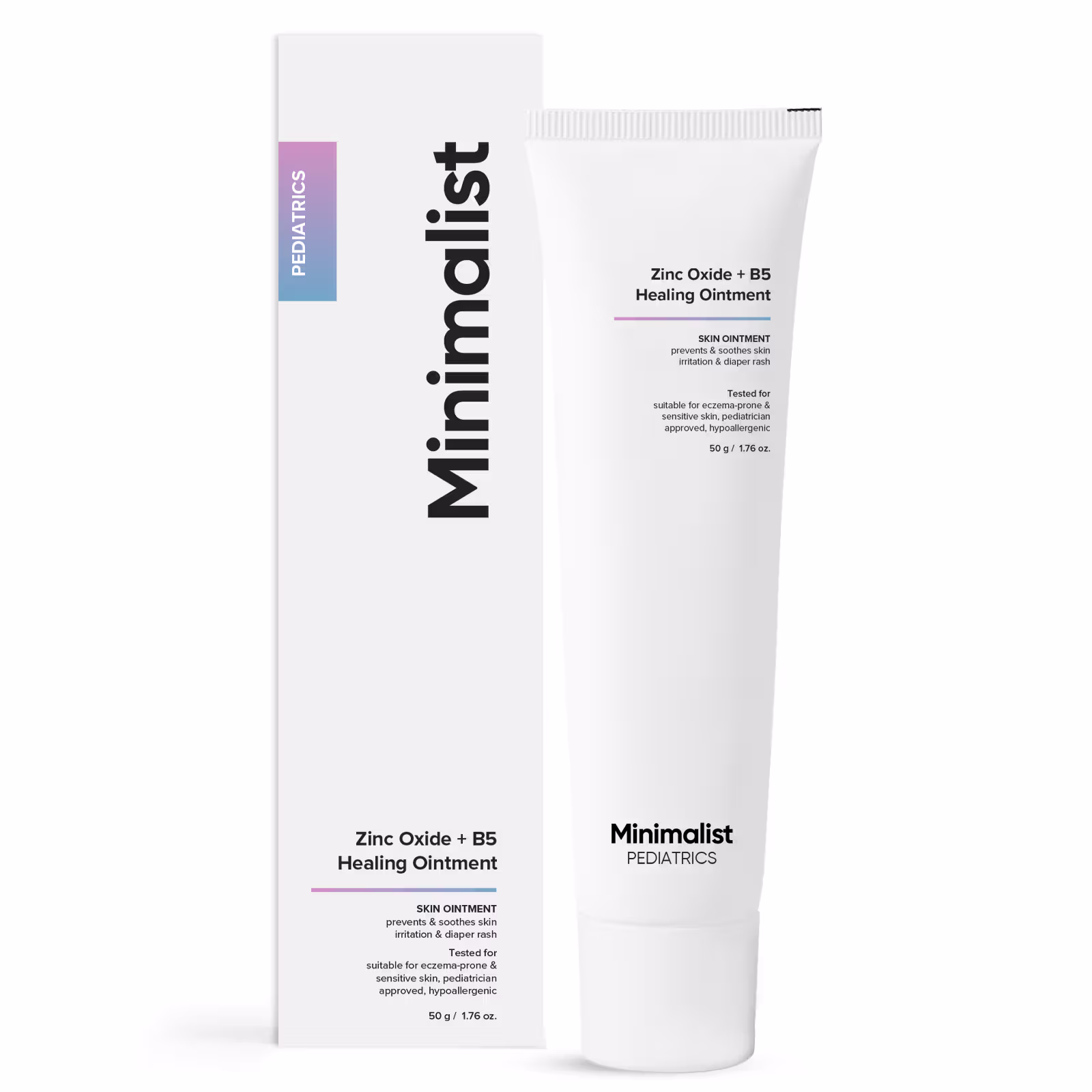 Minimalist Baby Zinc Oxide + B5 Healing Ointment - Rash Cream