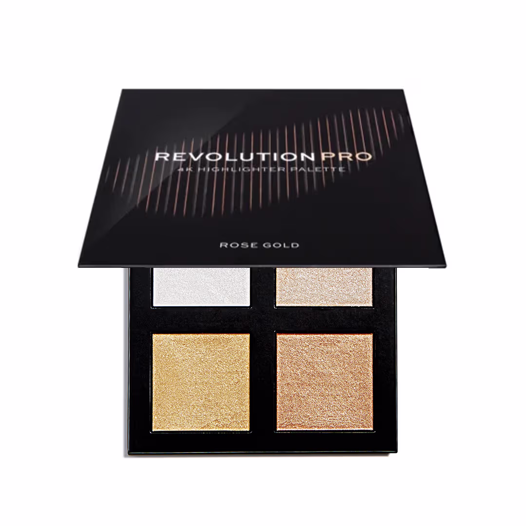 makeup revolution - Revolution Pro 4K Highlighter Palette - Gold