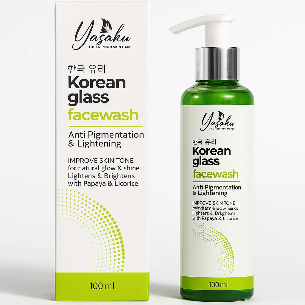 YASAKU - KOREAN GLASS - FACE WASH