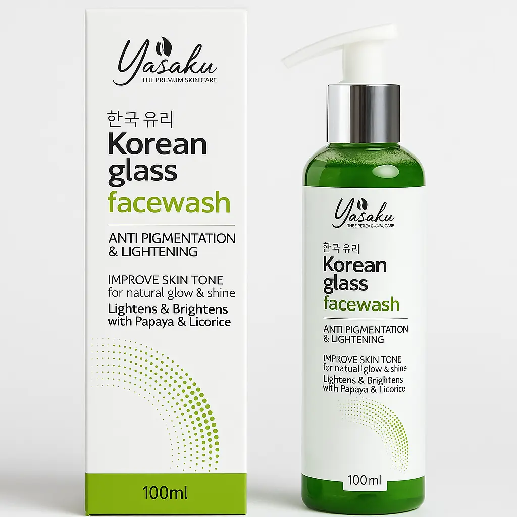 YASAKU - KOREAN GLASS - FACE WASH