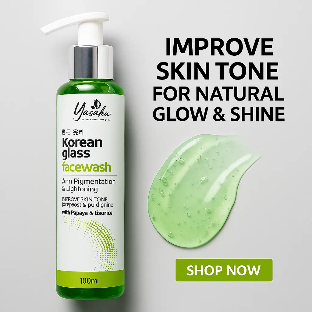 YASAKU - KOREAN GLASS - FACE WASH