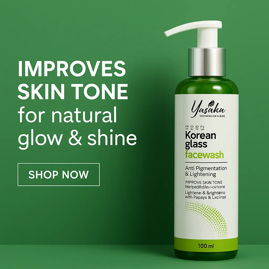 YASAKU - KOREAN GLASS - FACE WASH