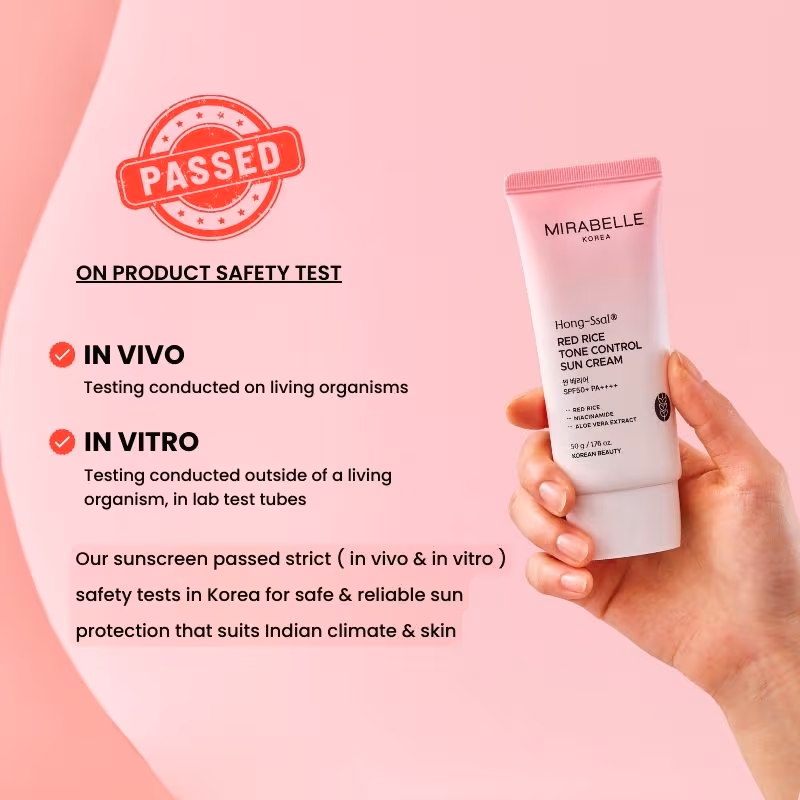 Mirabelle Korea - Red Rice - Sun Cream SPF 50+ PA++++