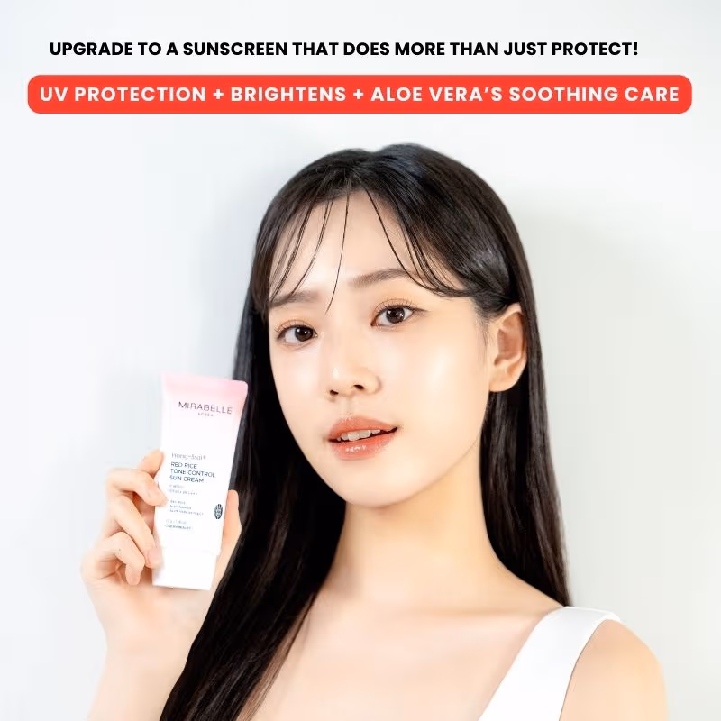 Mirabelle Korea - Red Rice - Sun Cream SPF 50+ PA++++