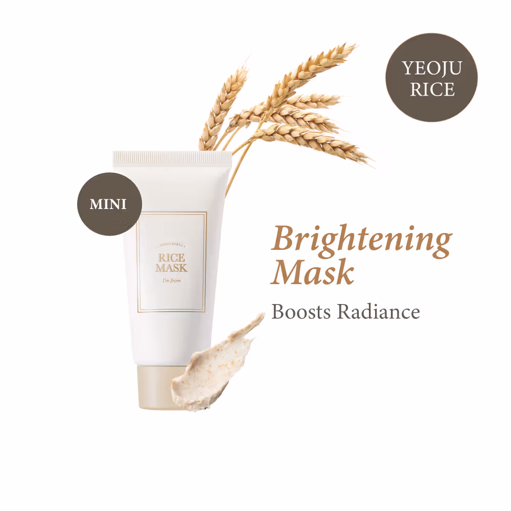 I'm From Rice Mask - Brightening & Gentle Exfoliating Korean Face Mask,