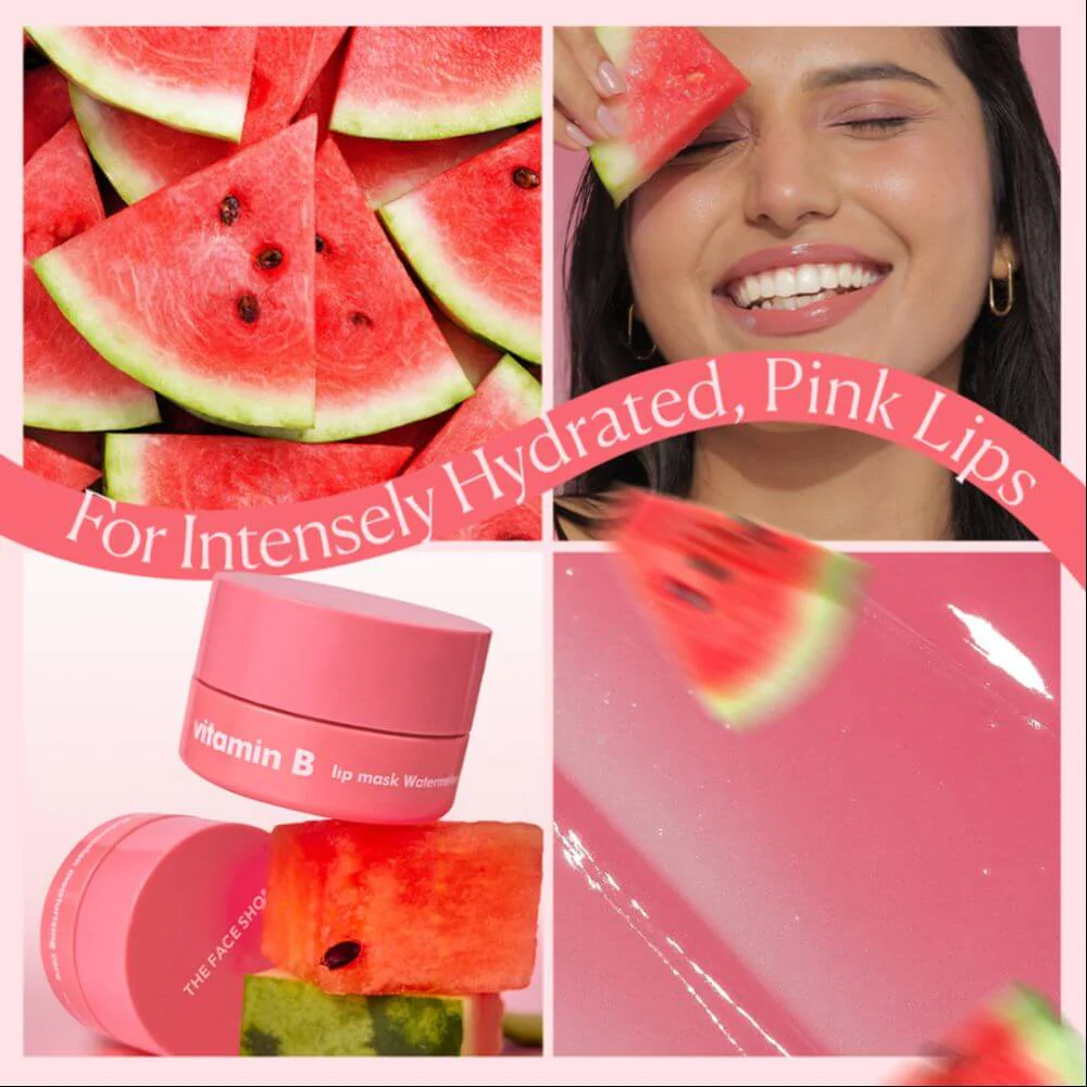 The Face shop - Vitamin B lip mask Watermelon