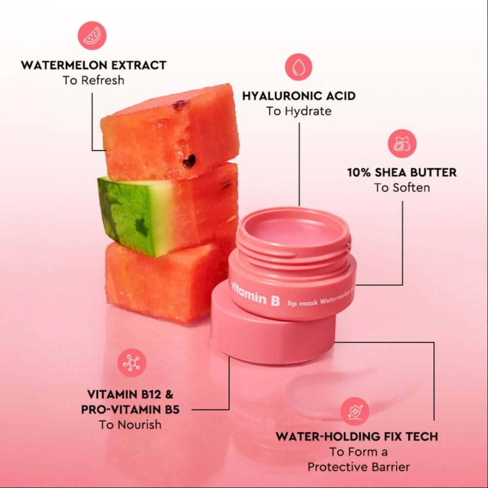 The Face shop - Vitamin B lip mask Watermelon