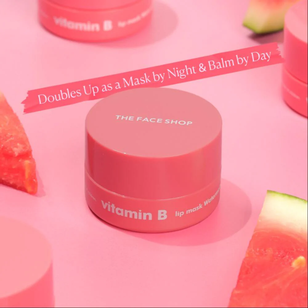 The Face shop - Vitamin B lip mask Watermelon