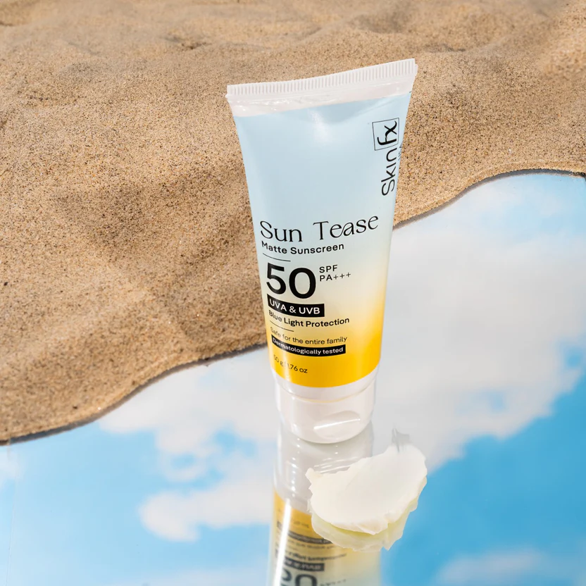 SKIN FX - Sun Tease Matte Sunscreen SPF 50 PA +++