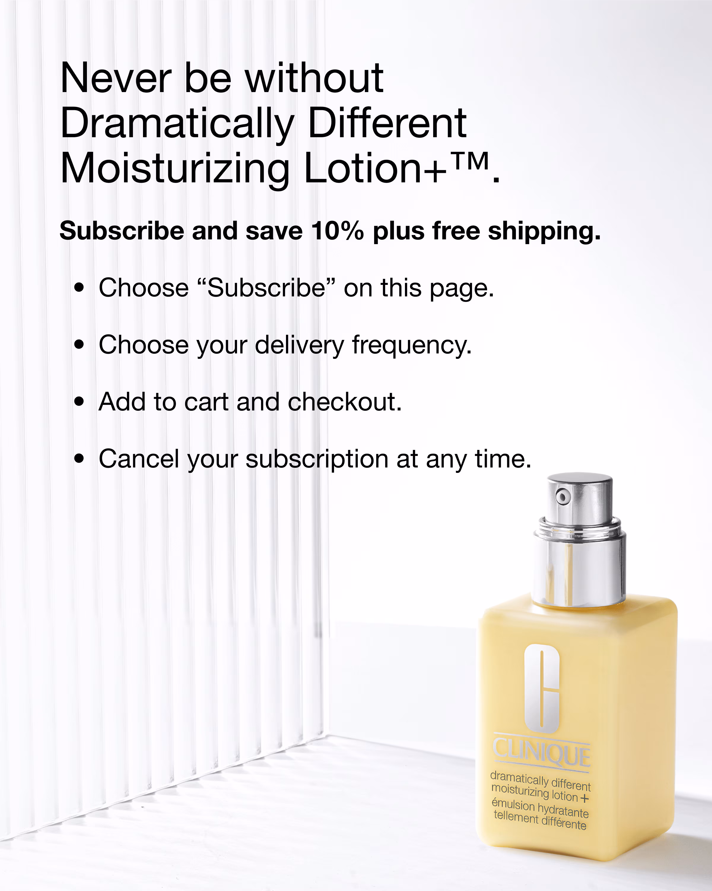 Clinique - Dramatically Different Moisturizing Lotion+™