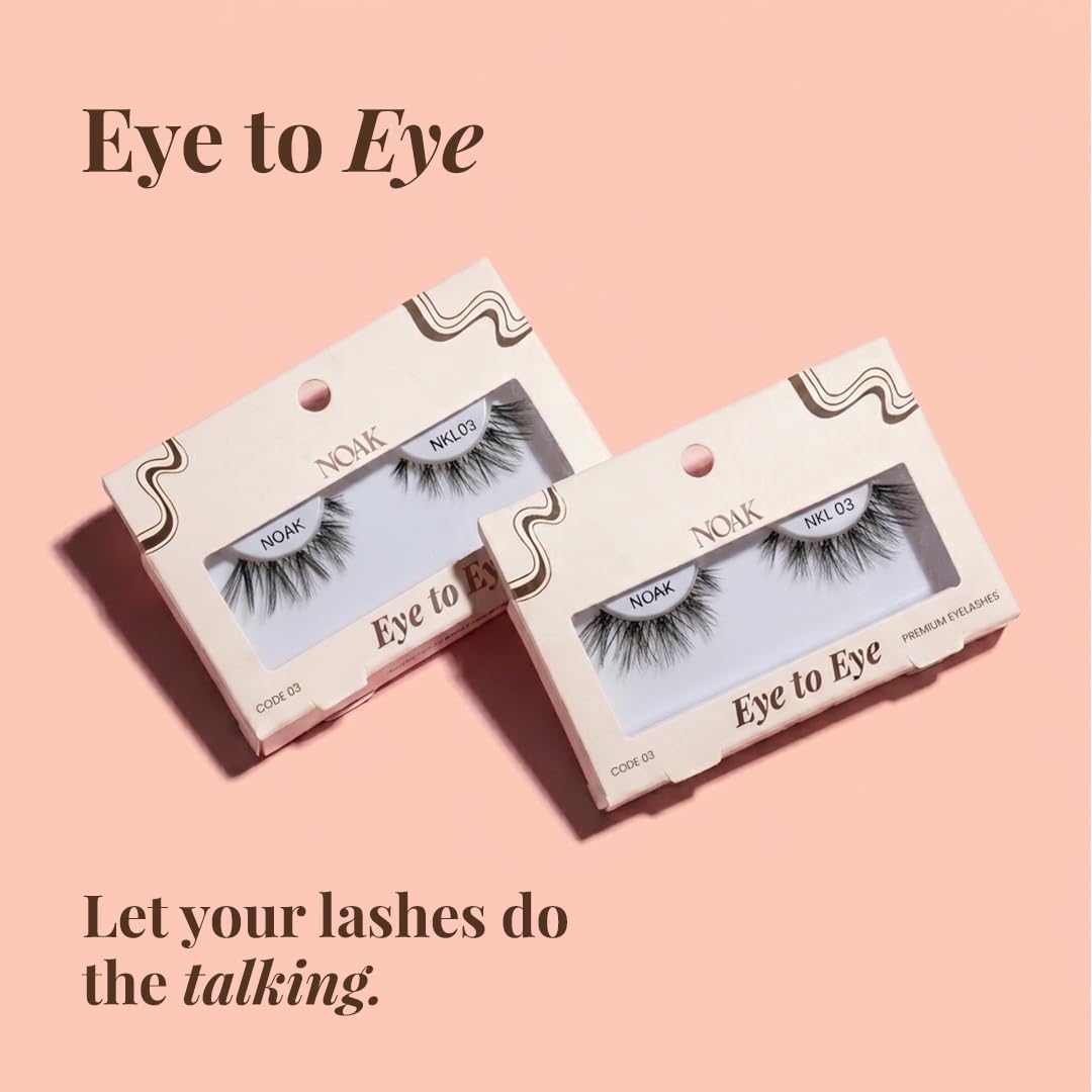 Noak - Muse - Eye to Eye 3D False Eyelashes