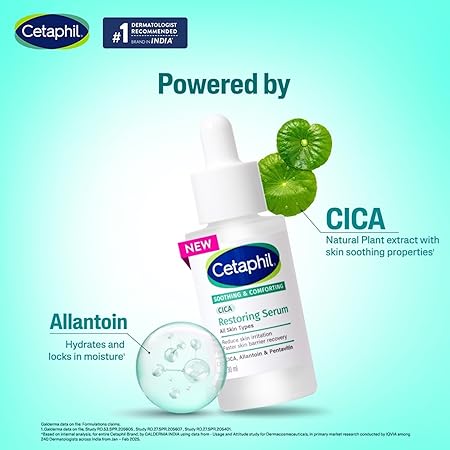 Cetaphil - Soothing and Comforting CICA Restoring Serum