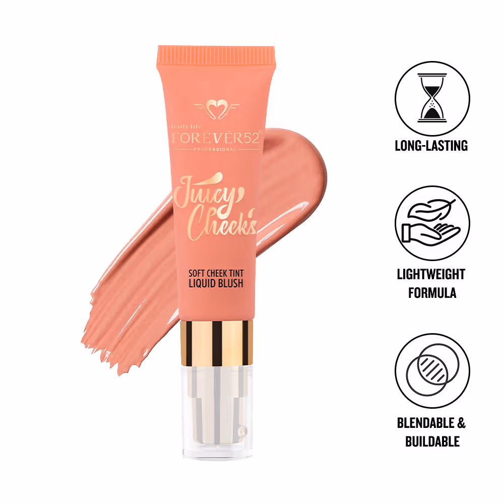 DAILY LIFE FOREVER52 - NUDE - JUICY CHEEKS TINT LIQUID BLUSH
