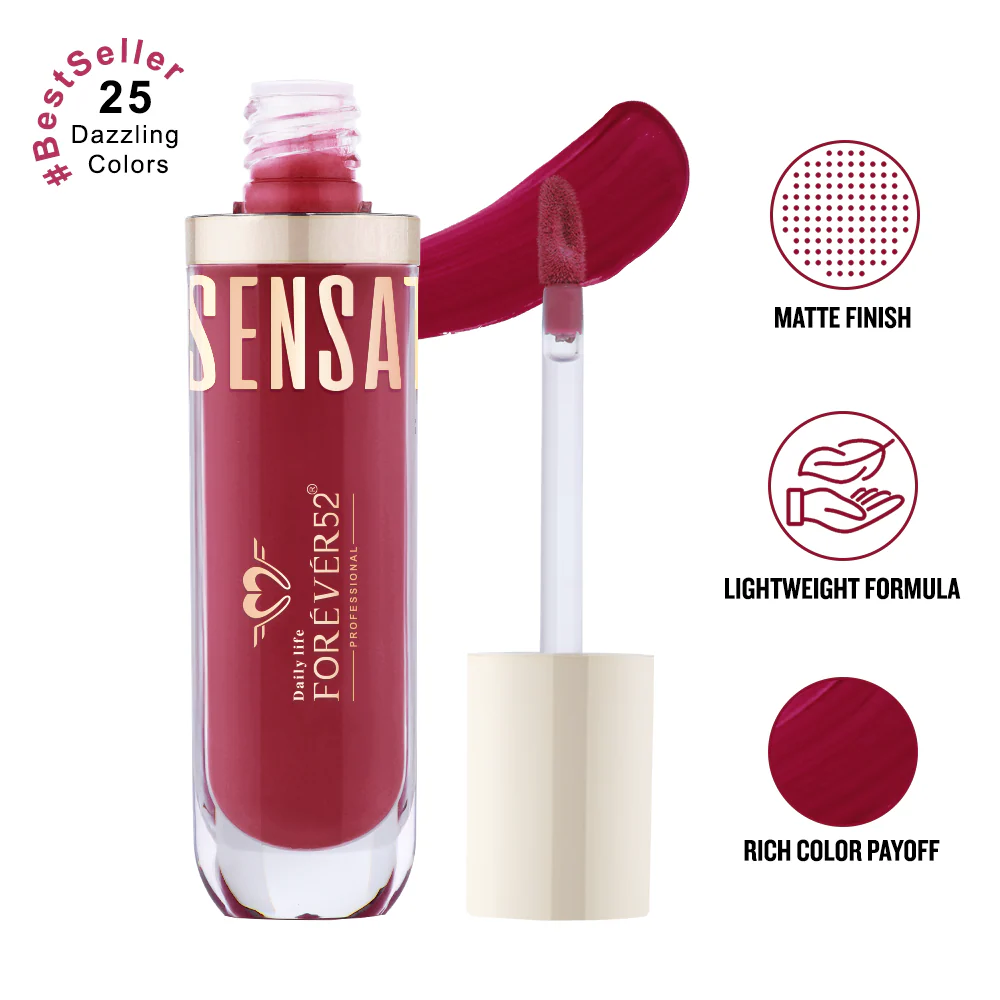 Daily Life Forever52 - Crimson Velvet - Sensational Lip Liquid Lipstick