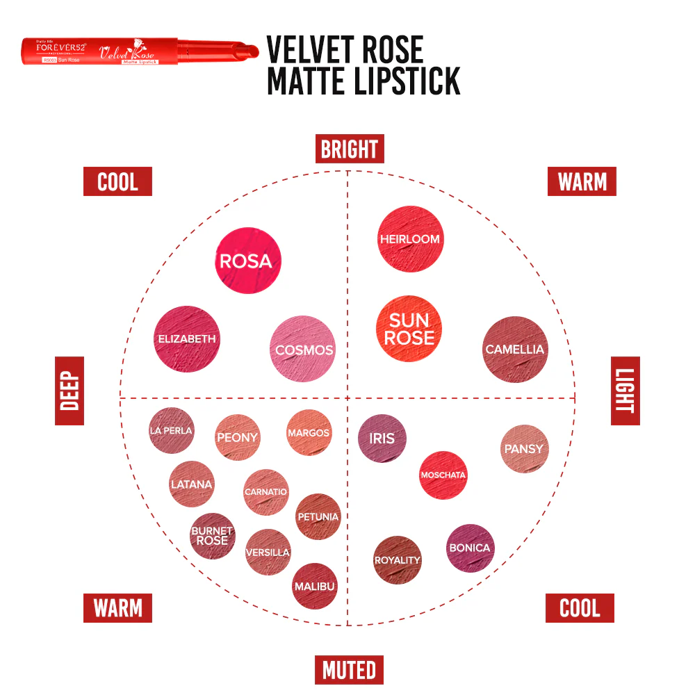 Daily Life Forever52 - Versilla - Velvet Rose Matte Lipstick