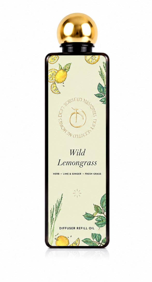 Doft - Wild Lemongrass - Diffuser Refill Oil