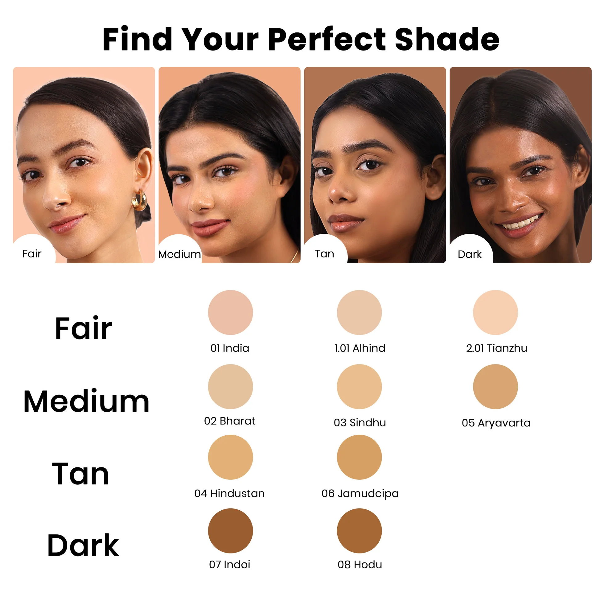 Recode - Bharat - HD Luminous Matte Foundation